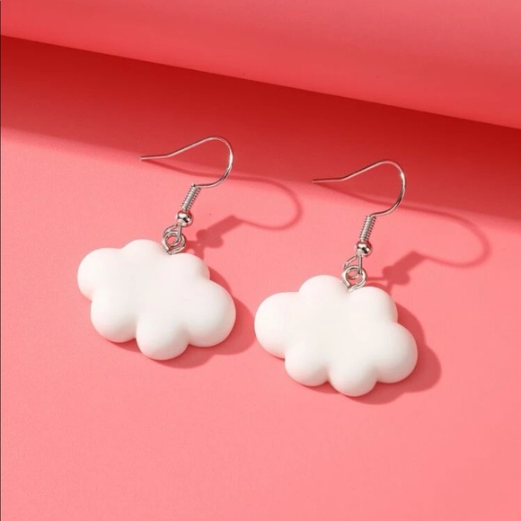 Urban Outfitters Jewelry - cute cloud pendant dangle earrings